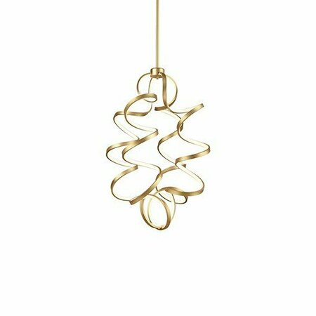 KUZCO LIGHTING Synergy Antique Brass Chandeliers CH93934-AN